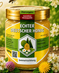 Glas cremiger Sommertrachthonig 500 g der Imkerei Harde mit Klee und Löwenzahn